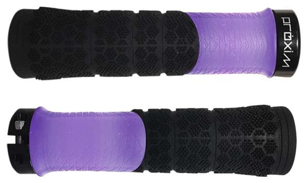 Paire de Grips Ergonomiques Prologo X-Shred Violet Noir