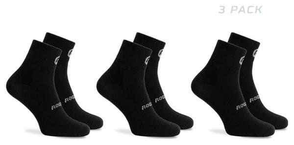 Chaussettes Velo Rogelli Core 3-pack - Homme - Noir