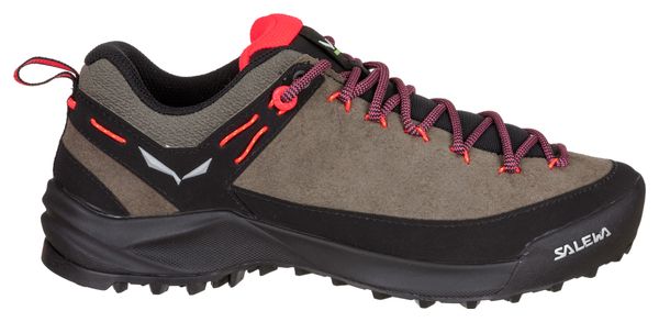 Dameslaarzen Salewa Wildfire Leer Bruin/Zwart