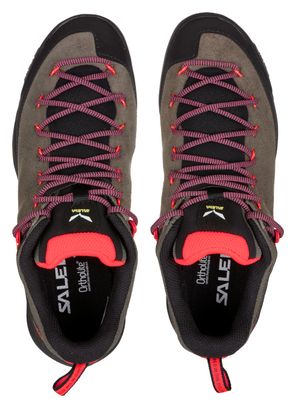 Dameslaarzen Salewa Wildfire Leer Bruin/Zwart
