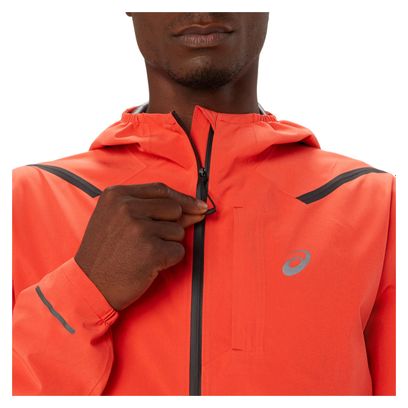 Veste imperméable Asics Accelerate WP 2.0 Rouge Homme