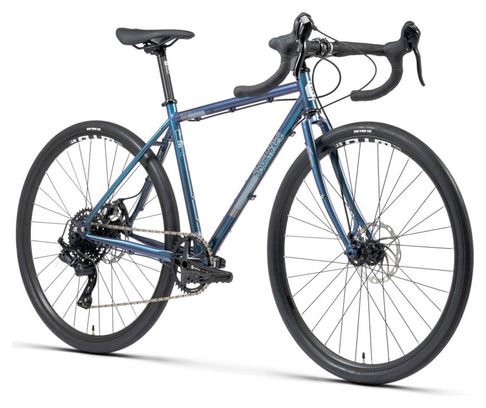 Produit Reconditionné - Gravel Bike Bombtrack Arise SG MicroSHIFT Advent X 10V 700 mm Glossy Cobalt Green 2022