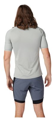 Fox Flexair Ascent Short Sleeve Jersey Grijs
