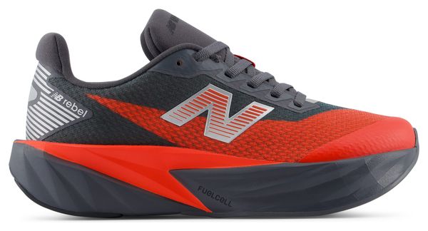 Zapatillas de running New Balance FuelCell Rebel Lace rojas/grises para niño