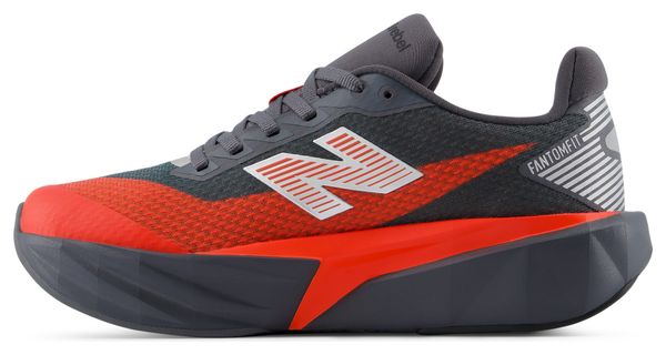 Zapatillas de running New Balance FuelCell Rebel Lace rojas/grises para niño