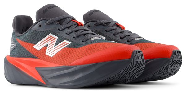 Zapatillas de running New Balance FuelCell Rebel Lace rojas/grises para niño