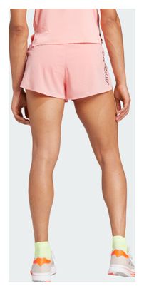 Adidas Adizero Pink Women's Split Short