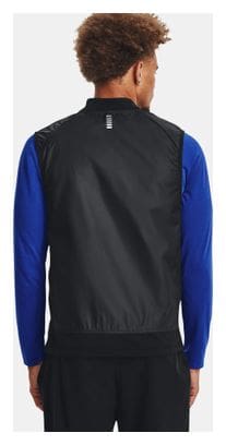 Under Armour Launch Black Heren mouwloos thermisch jack