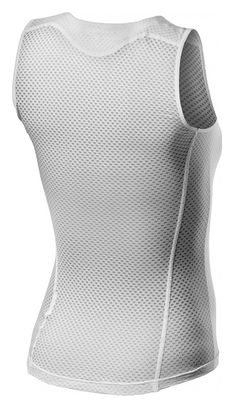 Maglietta intima senza maniche Castelli Pro Issue 2 da donna Bianca