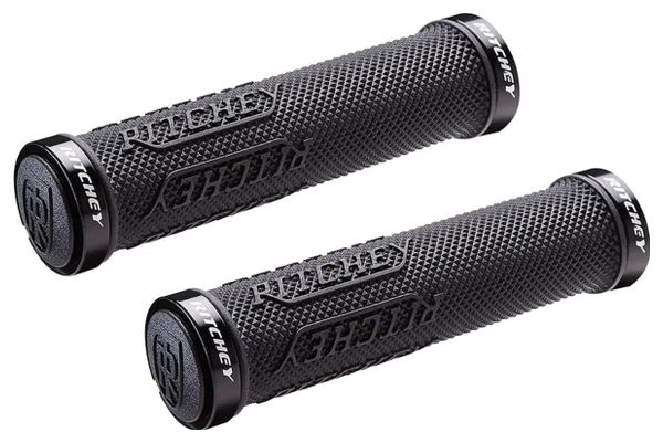 Paire de Grips Ritchey WCS TrueGrip X Locking Noir