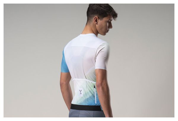 Maillot de manga corta LeBram Ventoux Verde Acuarela