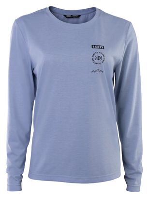 Langarm Trikot MTB ION S_Ionic DR Blau Damen