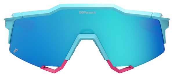 Lunettes 100% Speedcraft LE Fernando Tatís Jr. Blue Topaz Mirror Lens