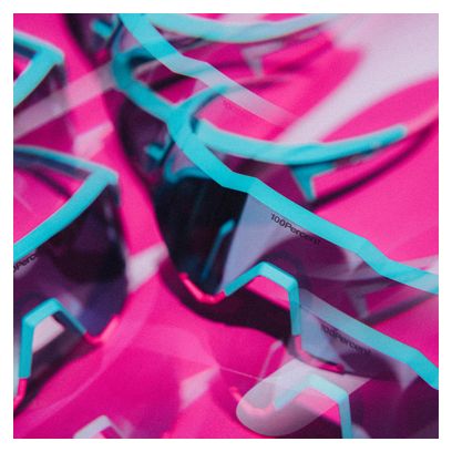 Lunettes 100% Speedcraft LE Fernando Tatís Jr. Blue Topaz Mirror Lens