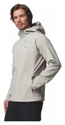 Giacca Softshell Columbia Trailborne Grigio Uomo