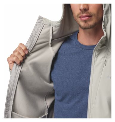 Giacca Softshell Columbia Trailborne Grigio Uomo