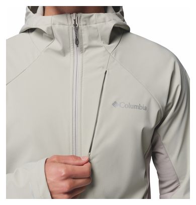 Giacca Softshell Columbia Trailborne Grigio Uomo