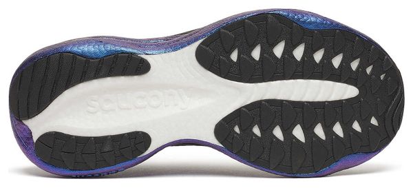 Chaussures Running Saucony Ride 19 Noir/Bleu Femme