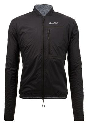 Santini Alpha Trail Long Sleeve Jacket Black