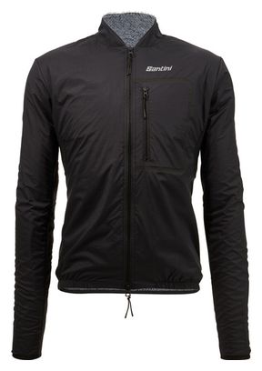 Santini Alpha T Langarm Jacke Schwarz