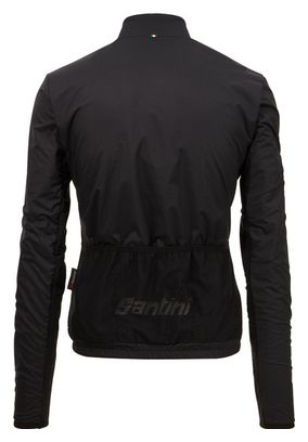 Santini Alpha T Langarm Jacke Schwarz
