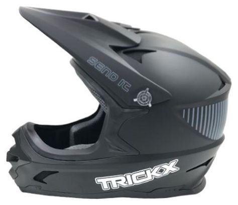 Trick-X Send it 2 Integraalhelm Zwart/Blauw