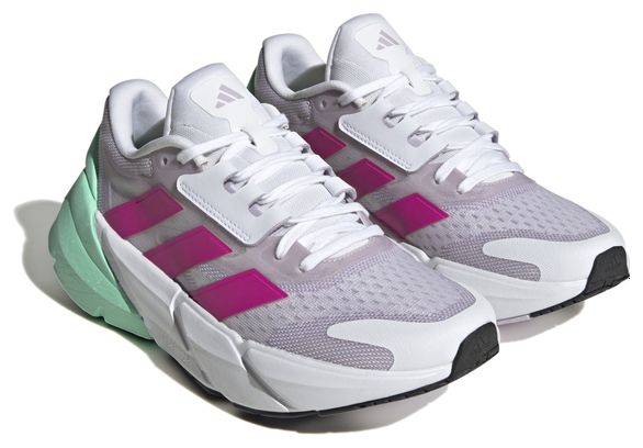 Chaussures de Running adidas running Adistar 2 Blanc Rose Vert Femme