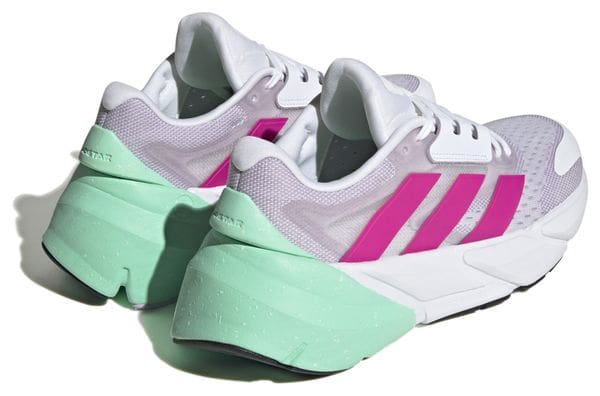 Zapatillas Adidas Adistar 2 Blanco Rosa Verde Mujer