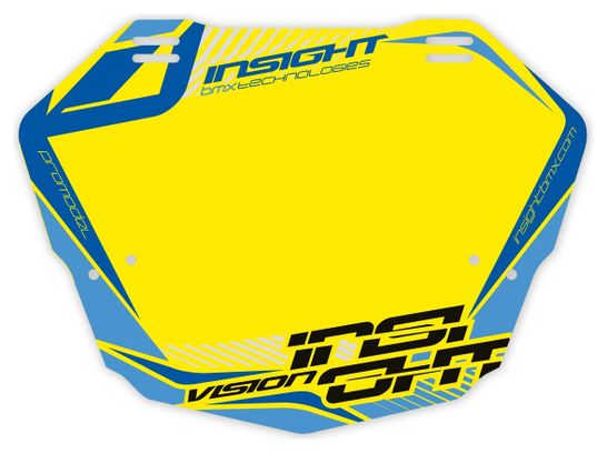 Plaque INSIGHT vision 2 pro yellow/blue