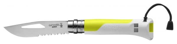 Opinel N 08 Outdoor Knife Neon Yellow