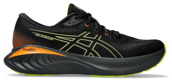 Asics Gel Cumulus 25 GTX Hardloopschoenen Zwart Geel Oranje Heren