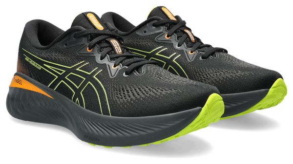 Asics Gel Cumulus 25 GTX Hardloopschoenen Zwart Geel Oranje Heren