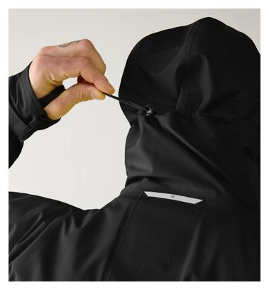 Giacca impermeabile Haglöfs ROC Sight in Gore-Tex, nera, da uomo