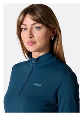 Maglia a maniche lunghe RAB Force blu scuro da donna 
