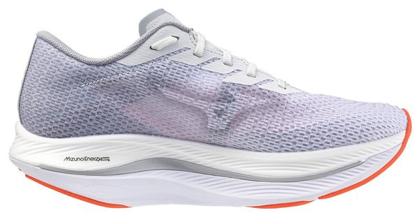 Chaussures de Running Mizuno Wave Rebellion Flash 2 Blanc Rouge Homme