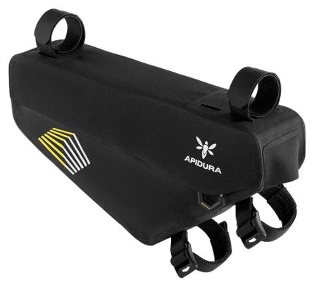 Sacoche de Cadre Apidura Racing 2.4L Noir / Jaune