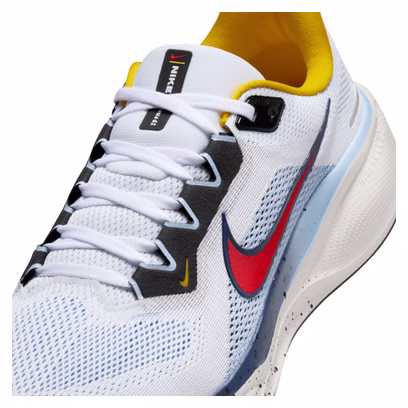 Zapatillas de running Nike Pegasus 41 Blanco/Azul/Rojo, Hombre