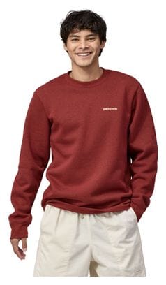 Patagonia Fitz Roy <p> <strong>Icon Uprisal </strong></p>Crew Sudadera Unisex Rojo