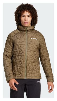 Giacca termica Adidas Terrex Xperior Khaki Uomo