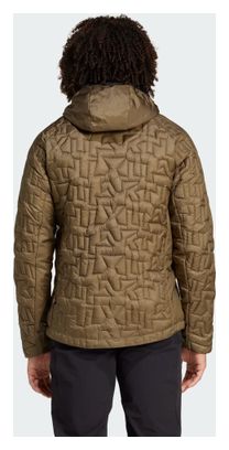 Veste Thermique Adidas Terrex Xperior Khaki Homme