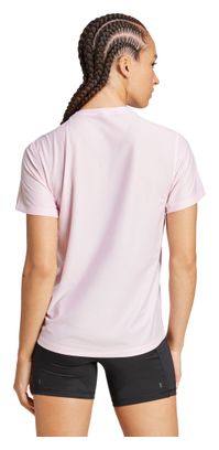 Maglia a maniche corte rosa adidas Own The Run Donna