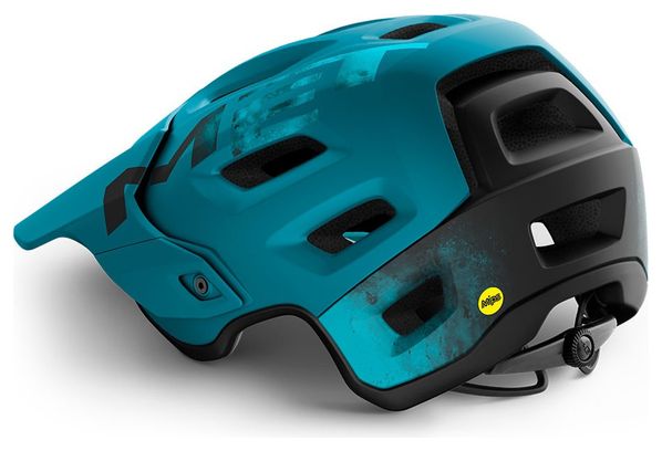 Casco Met Roam Mips All-moutain azul petróleo mate