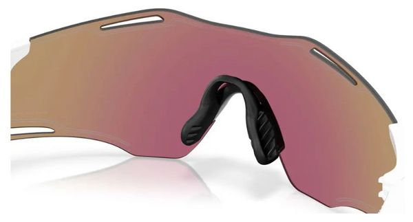 Lunettes Oakley Cybr Zero Polished White Blanc / Prizm Sapphire / ref: OO9512-0239