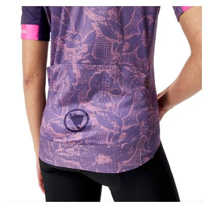 Maillot Manches Courtes Femme Endura FS260 Violet