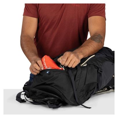 Mochila de senderismo Osprey Stratos 36 L negra para hombre