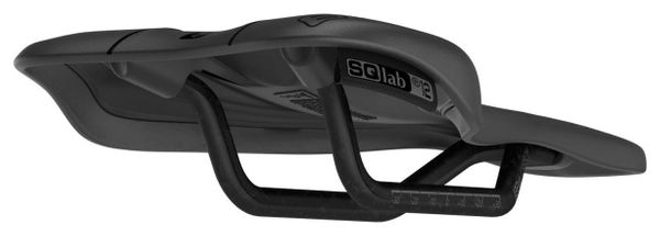 Sella SQlab 612 Ergowave R in carbonio nera