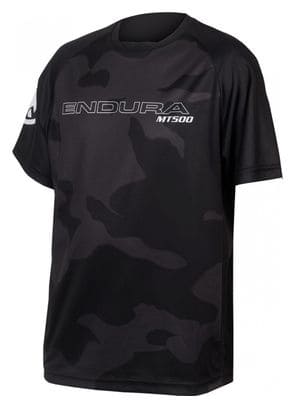 Endura MT500JR LTD Kid&#39;s Short Sleeve Jersey Black