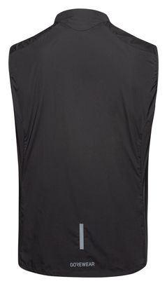 Giacca antivento senza maniche Gore Wear Concurve Windbreaker nera