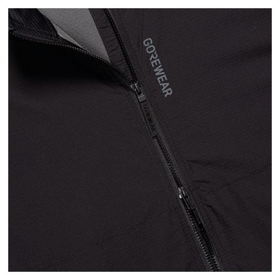 Giacca antivento senza maniche Gore Wear Concurve Windbreaker nera