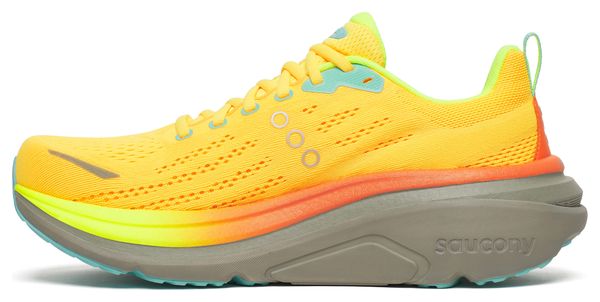 Zapatillas de running Saucony Hurricane 25 amarillas/naranjas para hombre